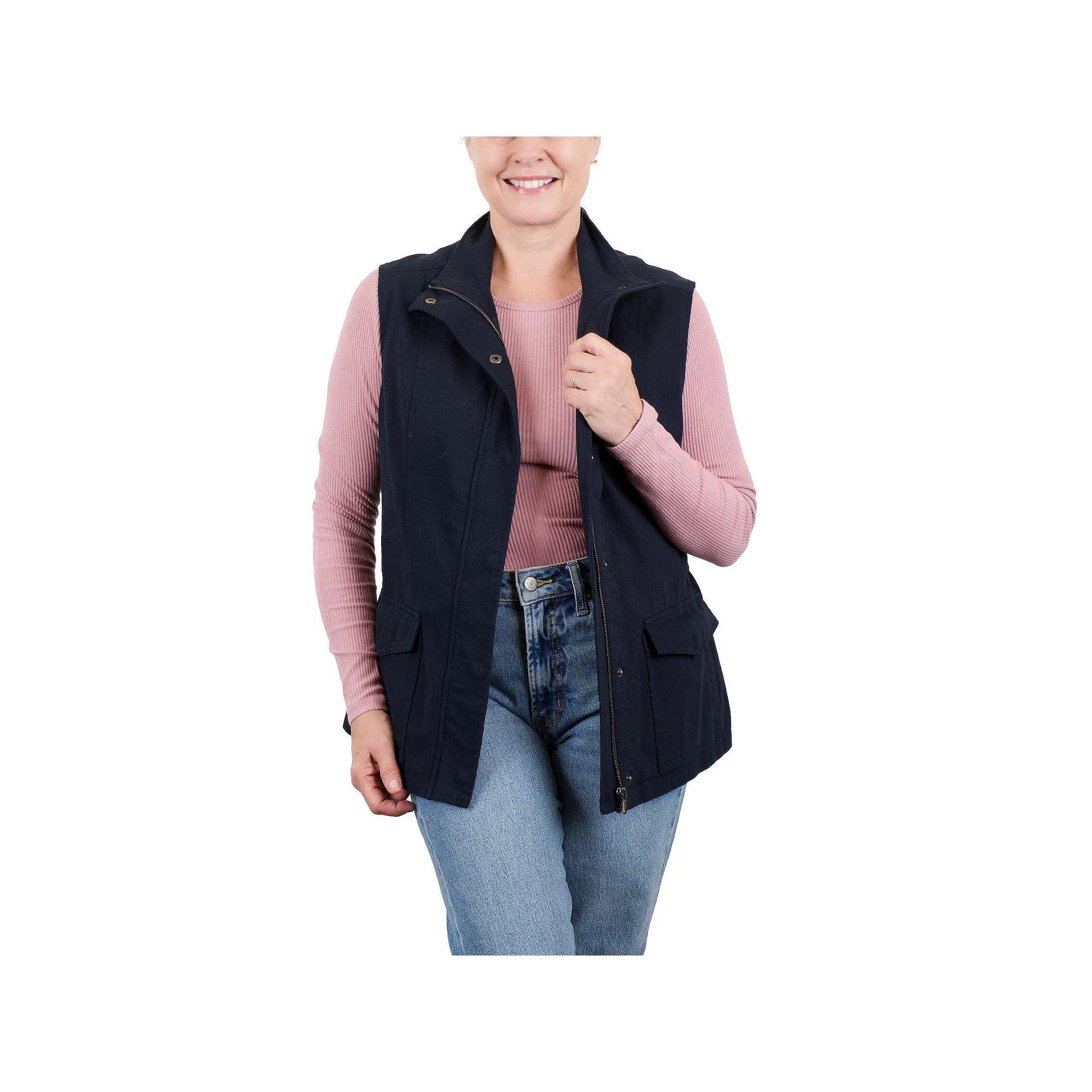 Women's MO-KA Ladies Cargo Vest, Size: Large, Blue Product Image