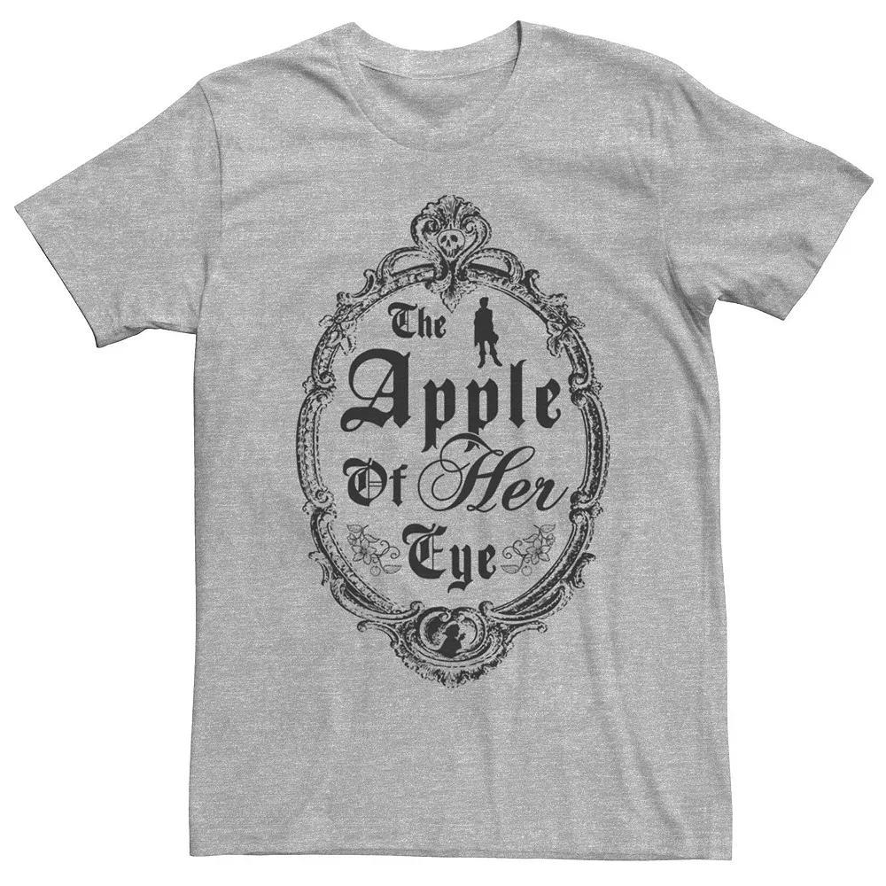 Disneys Snow White Apple Of Her Eye Mens Tee Athletic Grey Product Image