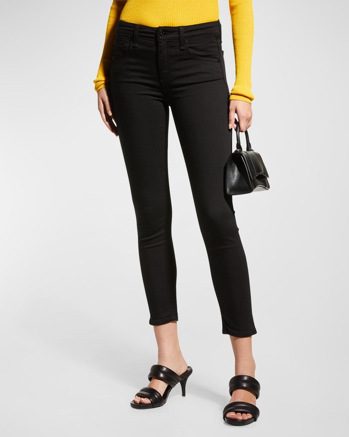 Womens Cate Mid-Rise Ankle Skinny Jeans Product Image