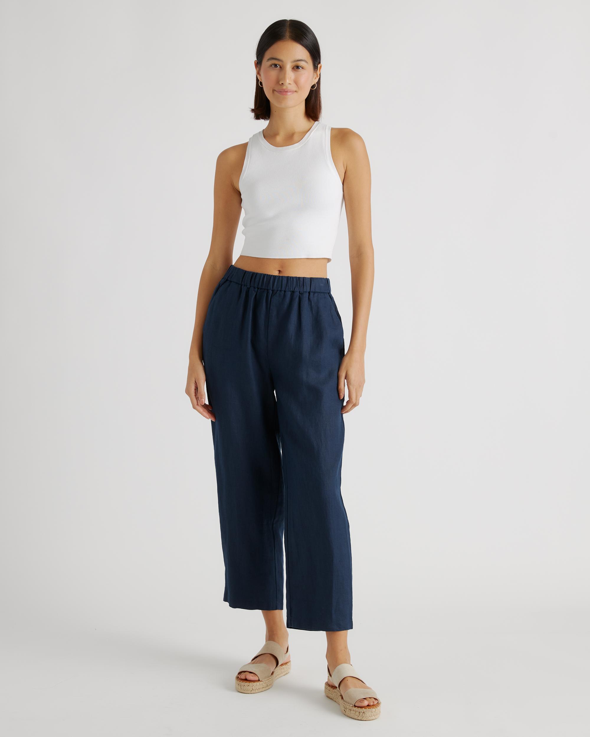 Quince | Women's 100% European Linen Pants Product Image