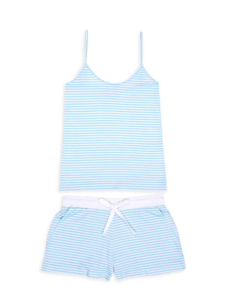 Womens Stripe Jersey Camisole Set Product Image