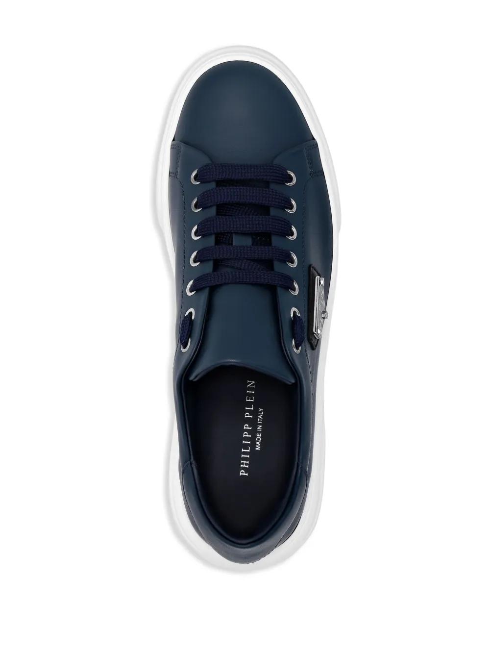 Lo-Top calf leather trainers Product Image