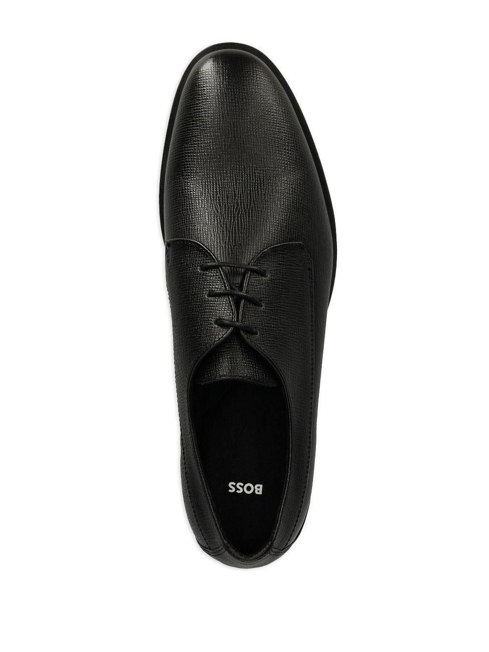 HUGO BOSS Boss Man Lace-up Shoes Black Size 9 Leather Product Image