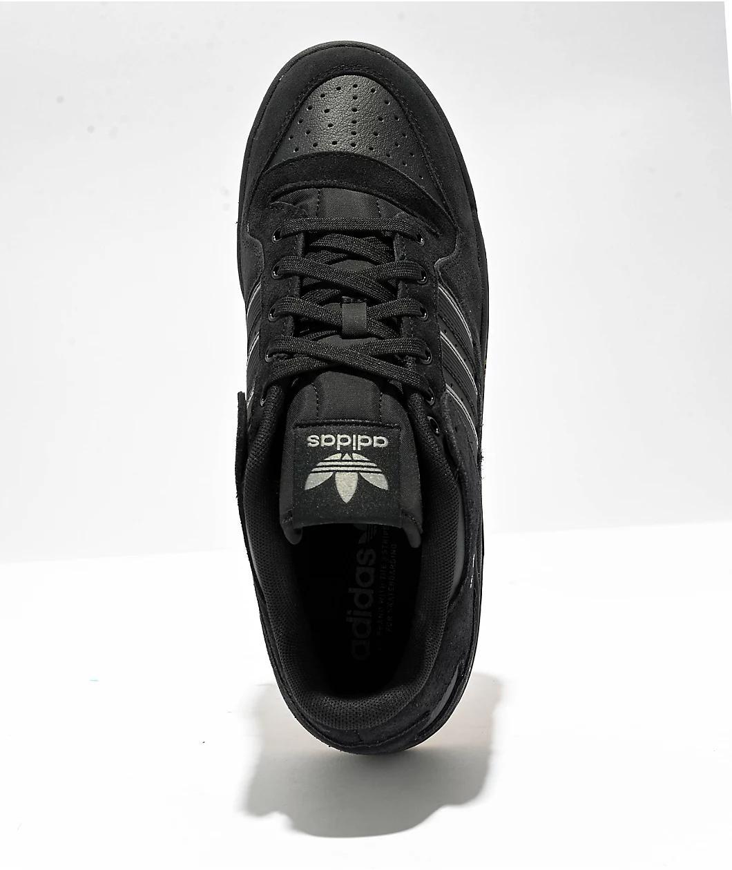 adidas Forum '84 ADV Black, Grey & Gum Skate Shoes  Product Image