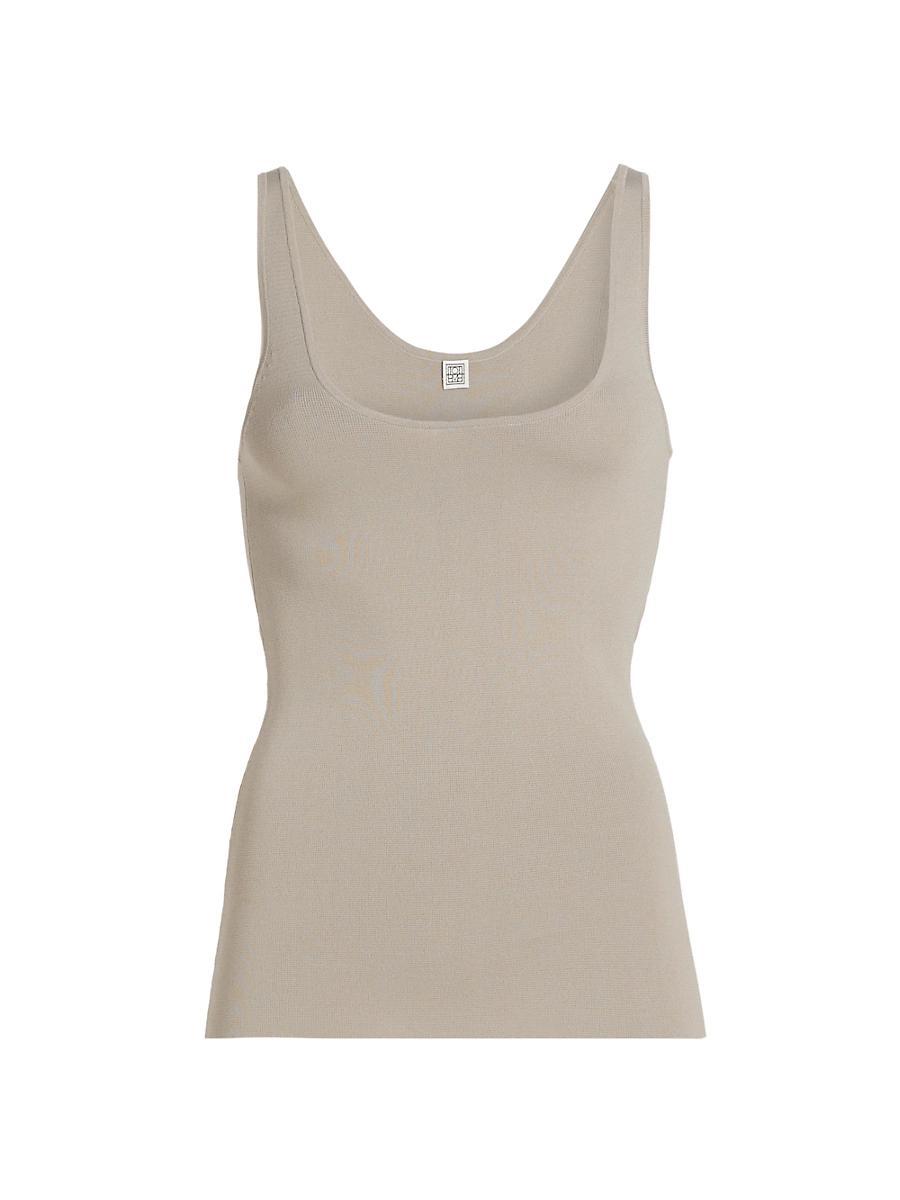 Womens Compact Jersey Tank Product Image