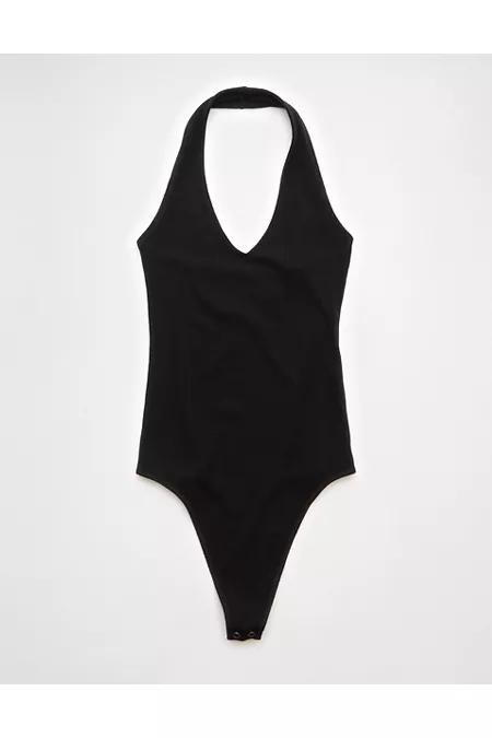 AE Halter V-Neck Bodysuit Women's Product Image