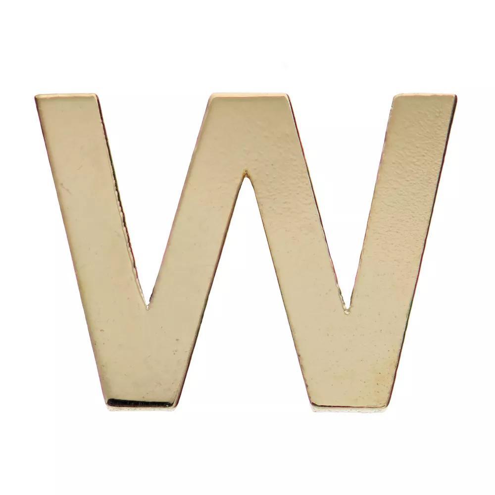 Au Naturale 14k Gold Initial Single Stud Earring, Women's Product Image