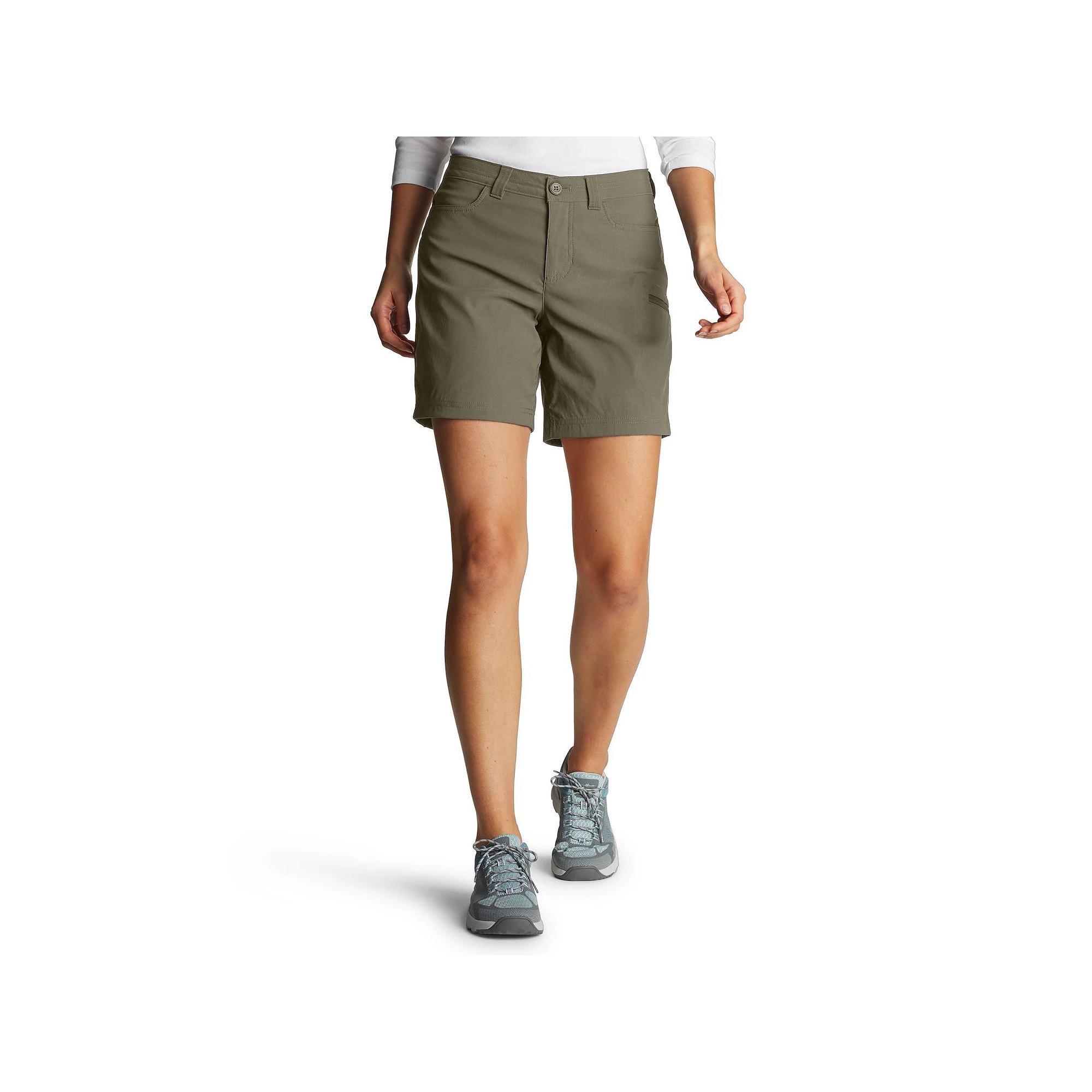 Women's Eddie Bauer Rainier Waterproof Active Shorts, Size: 10, Sprig Product Image