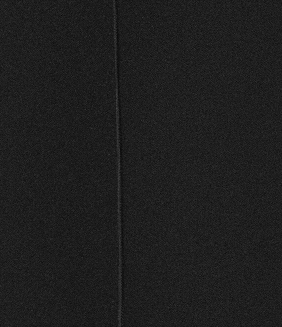 Adrianna Papell Plus Size Knit Crepe Tie Neck Dress Product Image