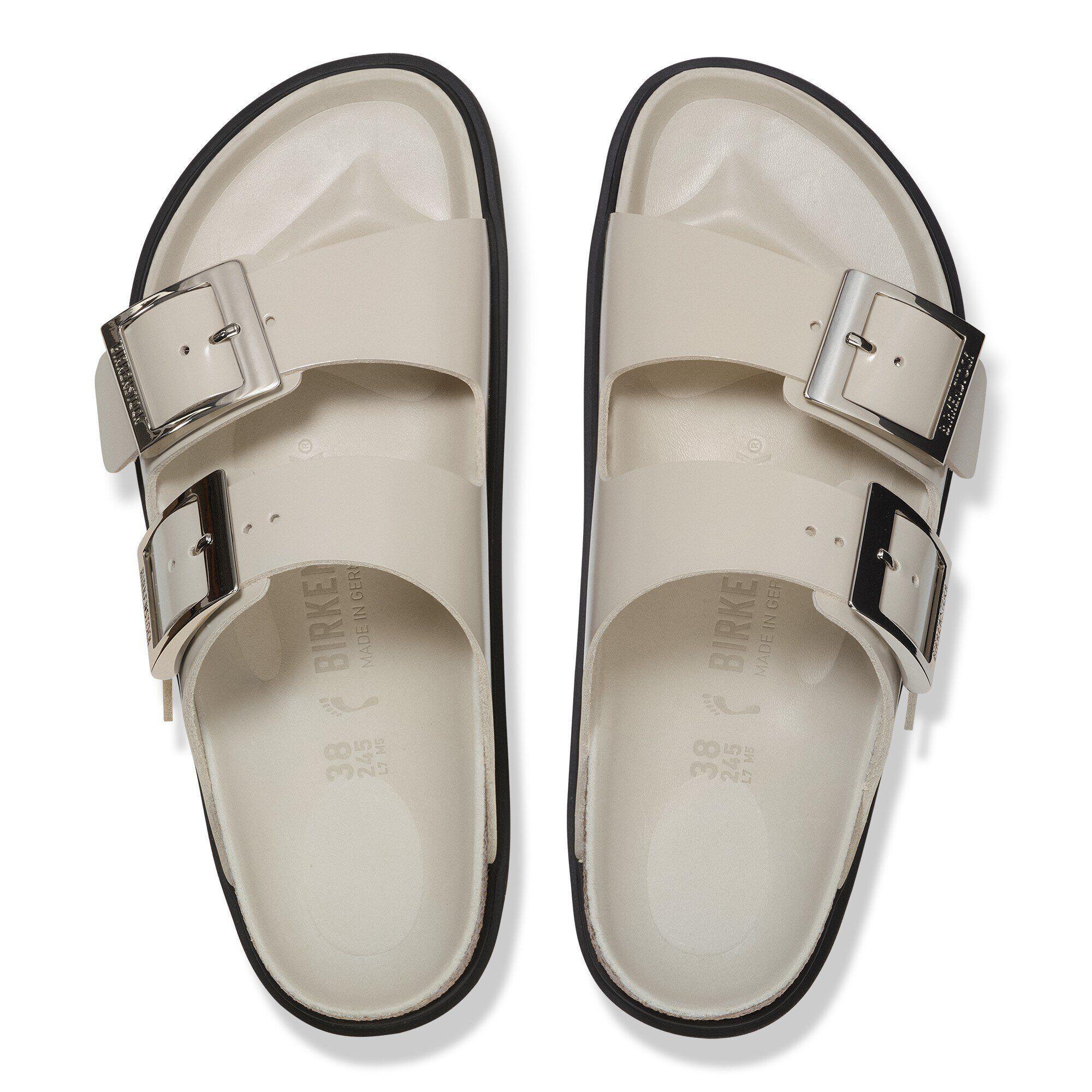 Arizona Droplet Buckle Natural Leather Patent Product Image