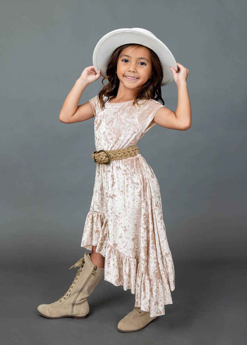 Aleena Dress in Lilac Girls Product Image