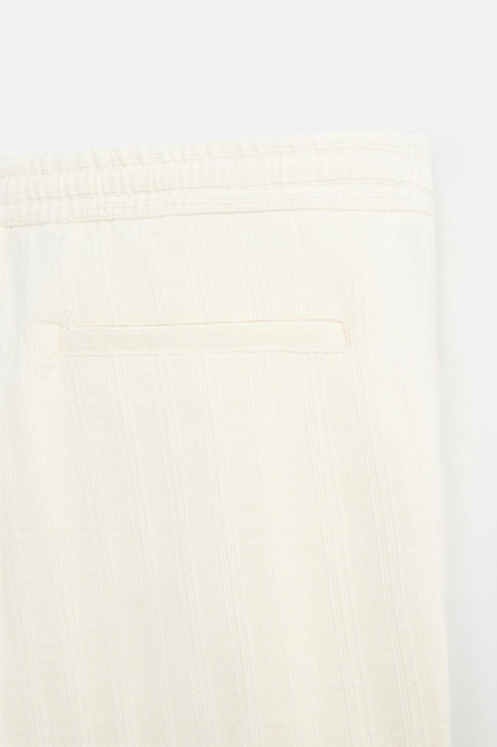 STRIPED JACQUARD PANTS Product Image