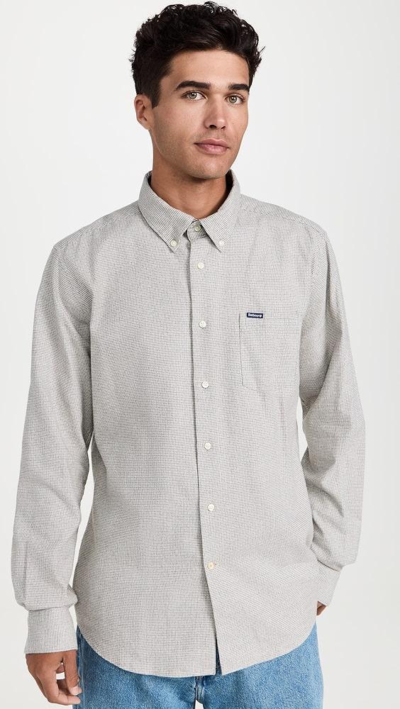 Barbour Barbour Turner Tailored Houndstooth Shirt | Shopbop Product Image