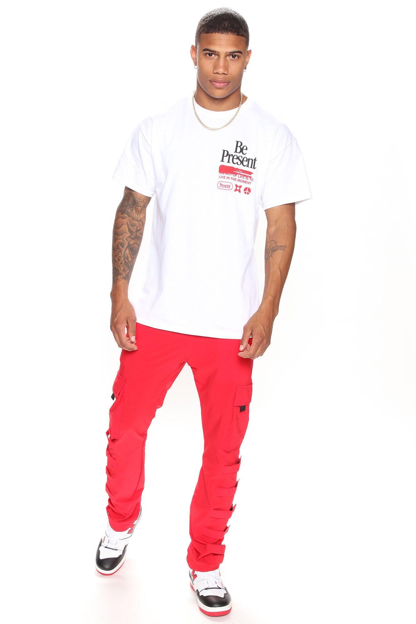 Be Present Short Sleeve Tee - White Product Image