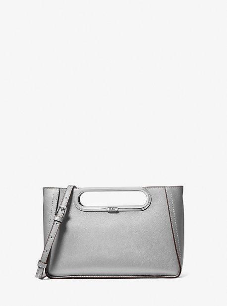 Womens Large Chelsea Leather Convertible Clutch Product Image