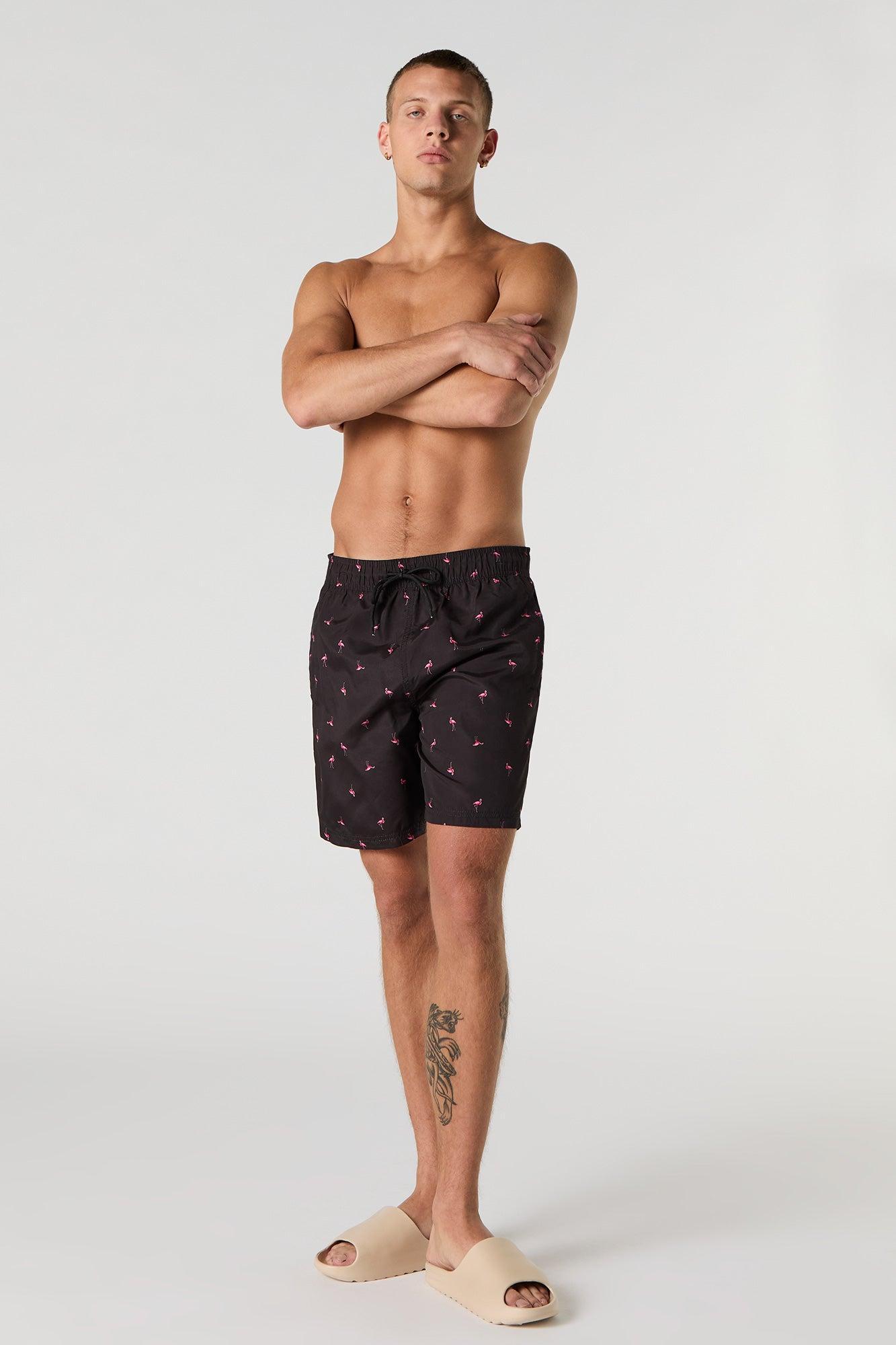 Summer Print Drawstring Short Male Product Image