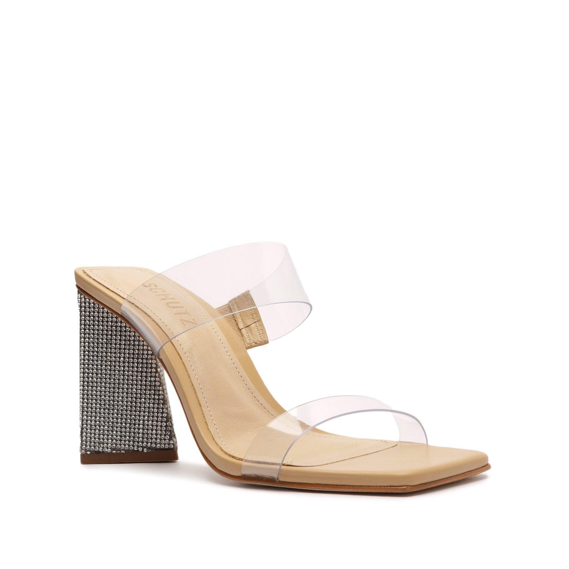Ariellen Vinyl & Rhinestones Sandal Product Image