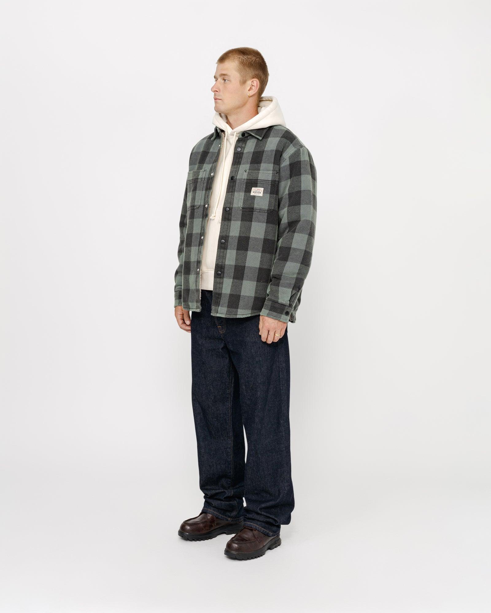 SHERPA LINED BUFFALO PLAID SHIRT Male Product Image