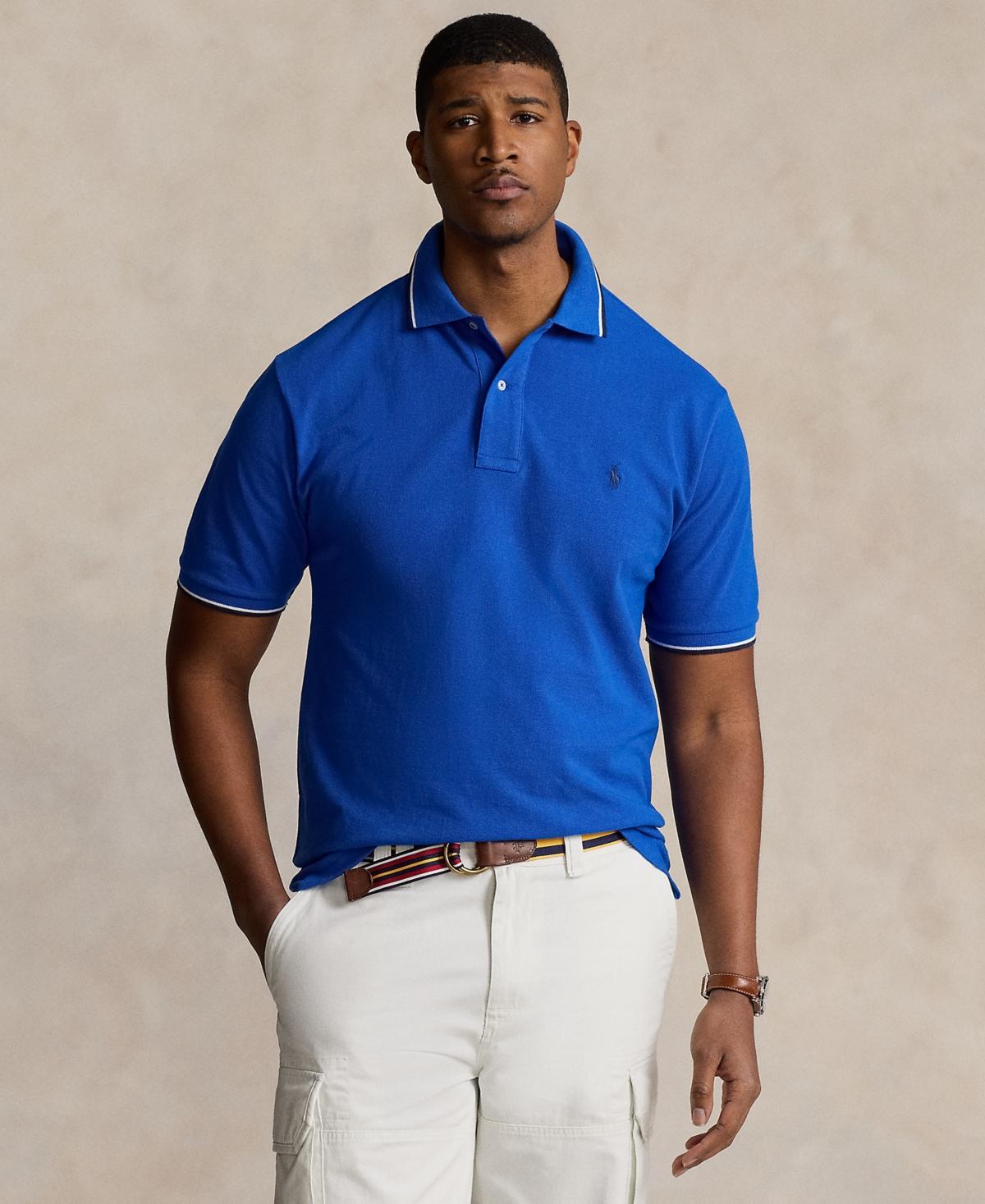 Polo Ralph Lauren Big & Tall Big Tall Mesh Polo Shirt (RL 2000 /C7996) Men's Clothing Product Image