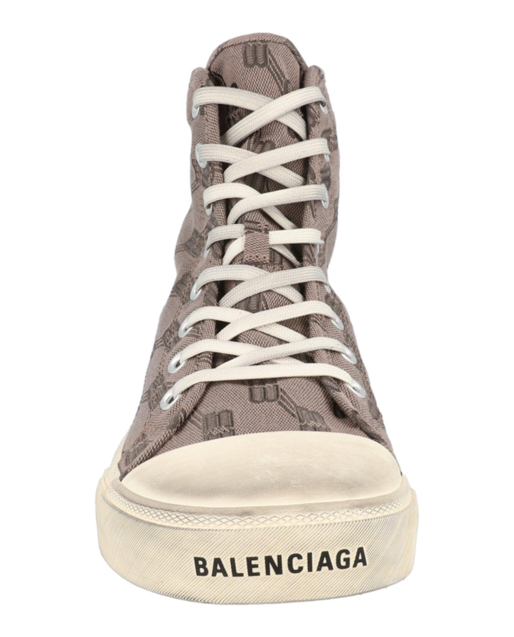 Balenciaga Paris Monogram High Top Sneakers Product Image