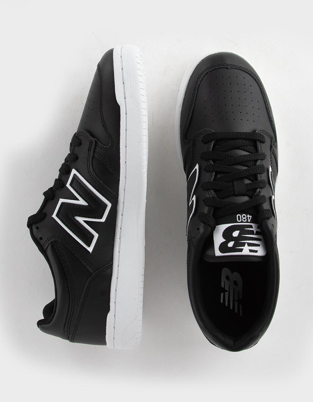NEW BALANCE 480 Shoes - BLK/WHT Product Image