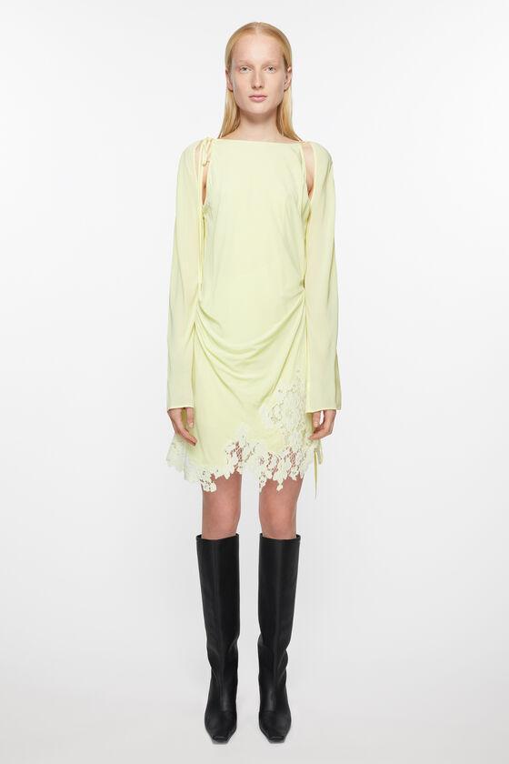 Lace trim dress Product Image