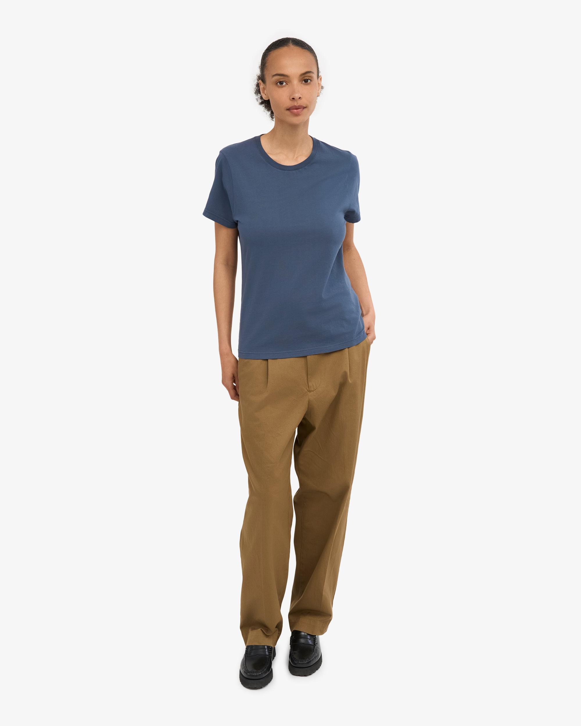 Women Light Organic Tee - Red Tangerine Product Image
