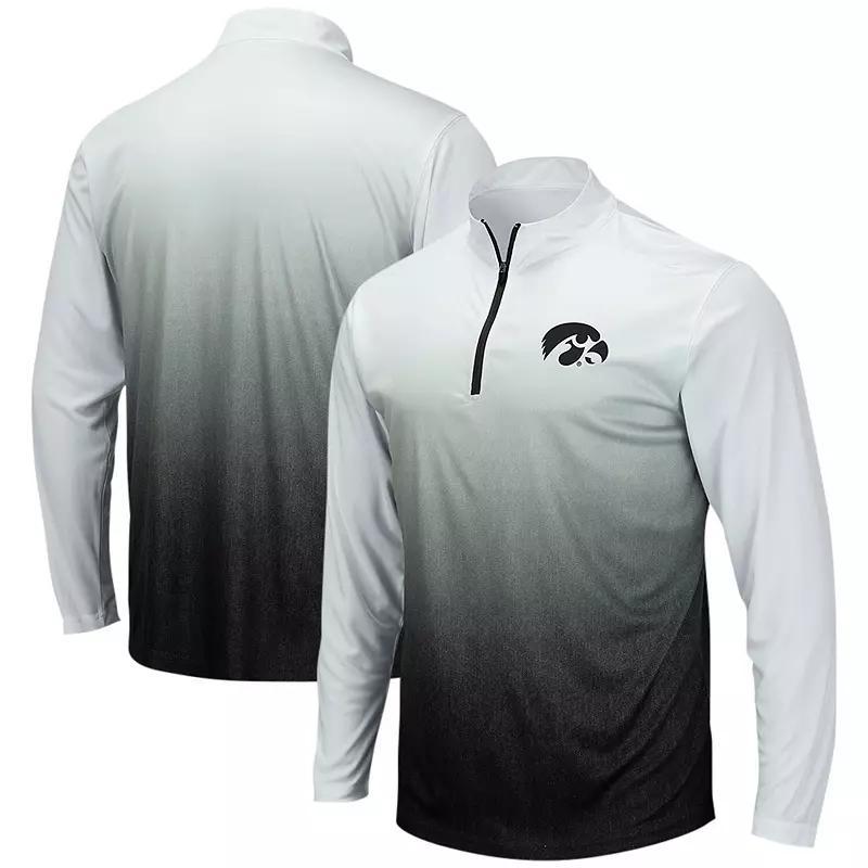 Men's Colosseum Gray Virginia Tech Hokies Magic Team Logo Quarter-Zip Jacket, Size: 2XL, Grey Product Image