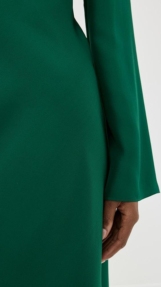 Róhe Minimal Wide Sleeved Silk Dress | Shopbop Product Image