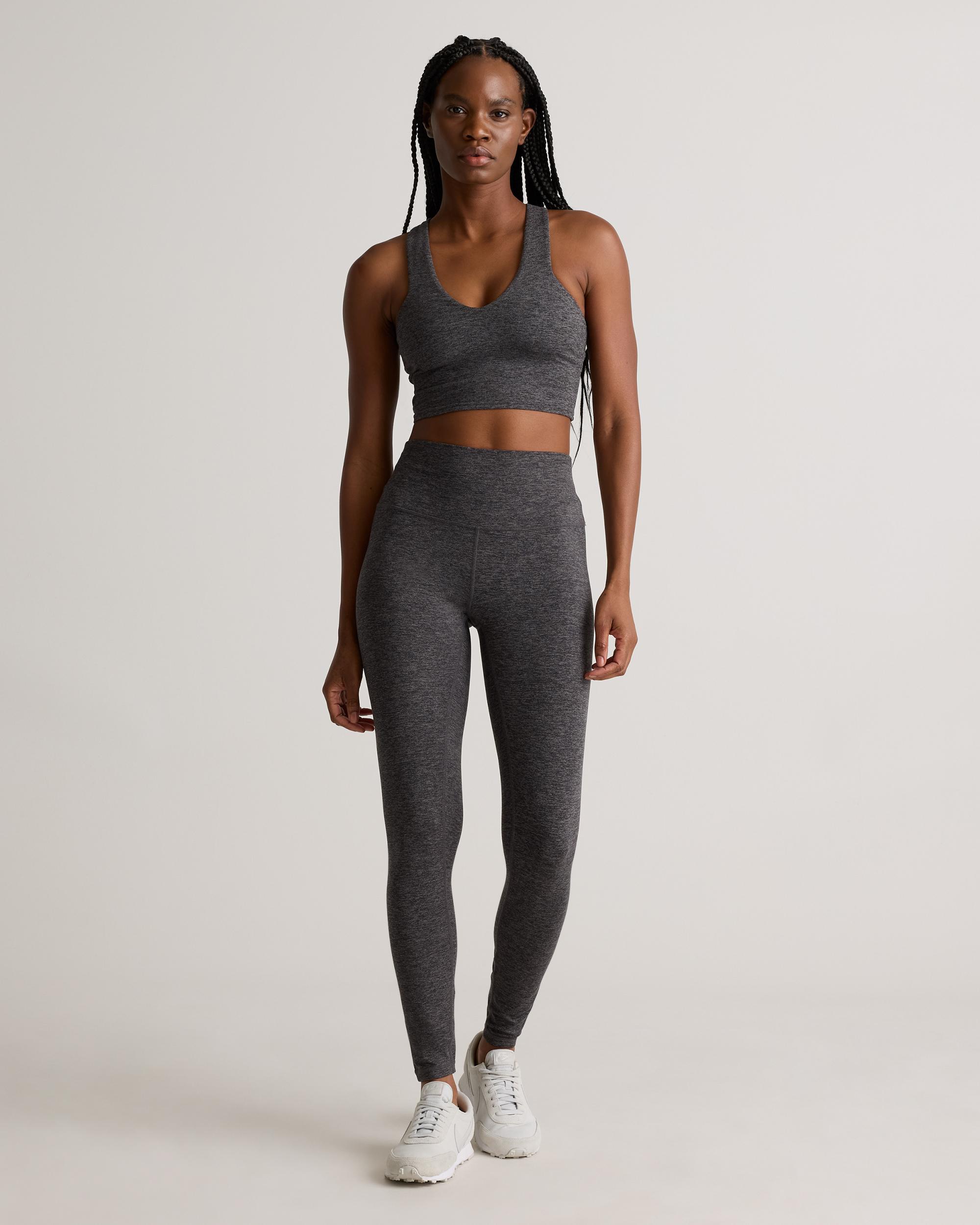 Quince | Women's Super Soft Performance Cropped Tank Top Flowknit Activewear, Size XS, Recycled Polyester Product Image