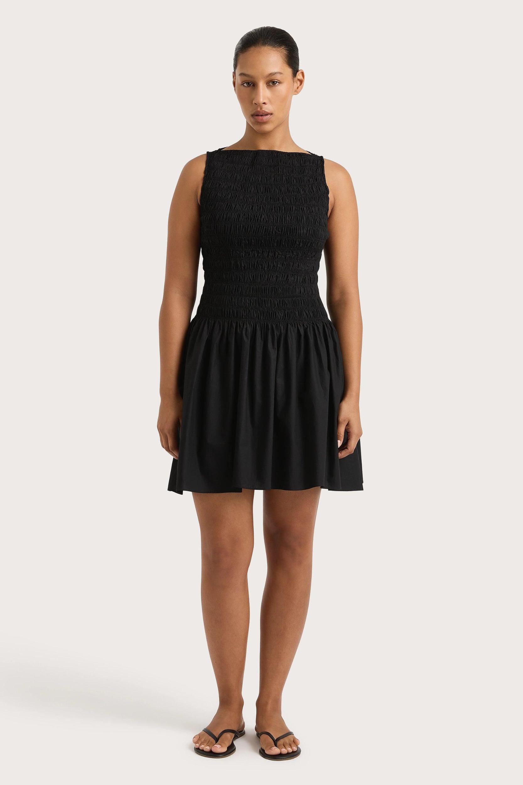 Noa Mini Dress Black Product Image