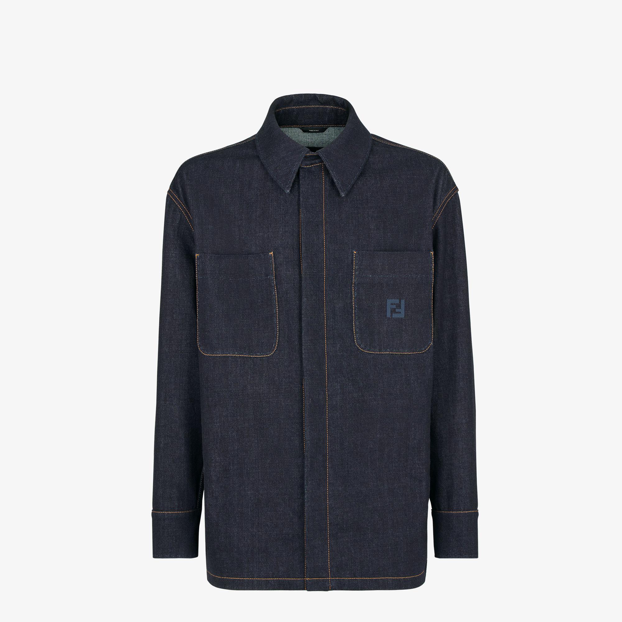 Jeans JacketDark blue Selleria jeans jacket Product Image