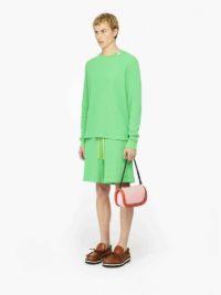 WAFFLE SWEATSHIRT in green | JW Anderson US  Product Image