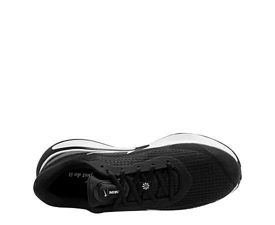 Nike Journey Run Men's Road Running Shoes, Size: 14, Black White Product Image