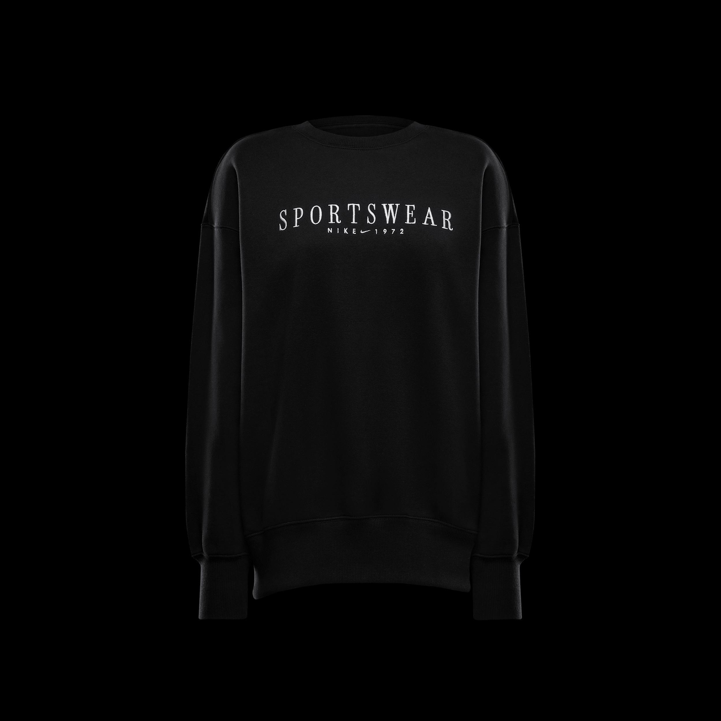 Nike Sportswear Phoenix Fleece Women's Oversized Crew-Neck Sweatshirt Product Image