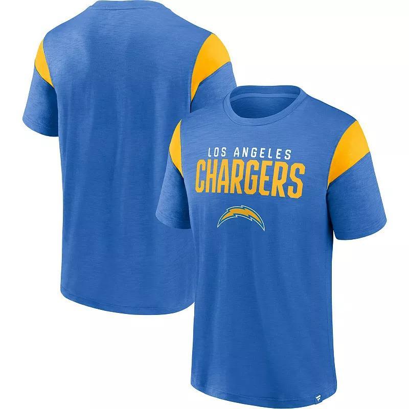 Mens Fanatics Branded Powder Blue Los Angeles Chargers Home Stretch Team T-Shirt Product Image
