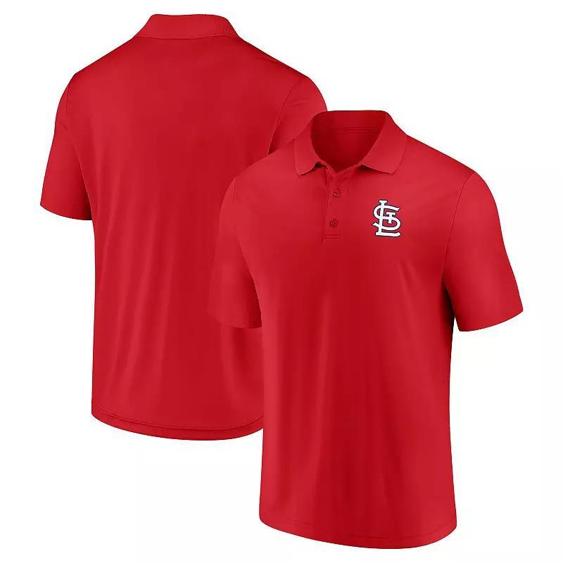 Mens Fanatics St. Louis Cardinals Primary Logo Polo Product Image