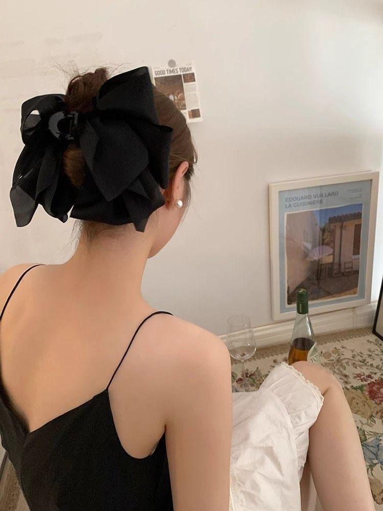 Plain Bow Hair Claw Product Image