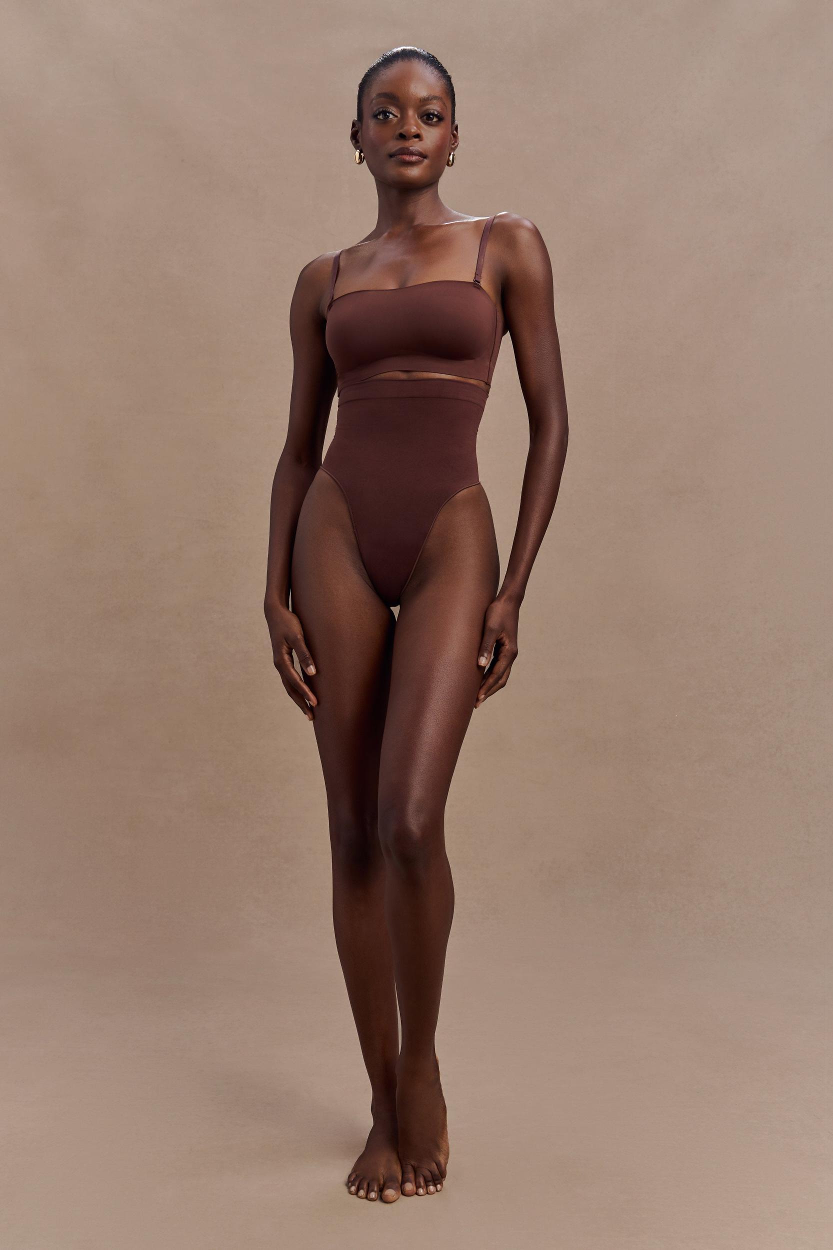 Saria High Waist Shapewear Briefs - Black Product Image