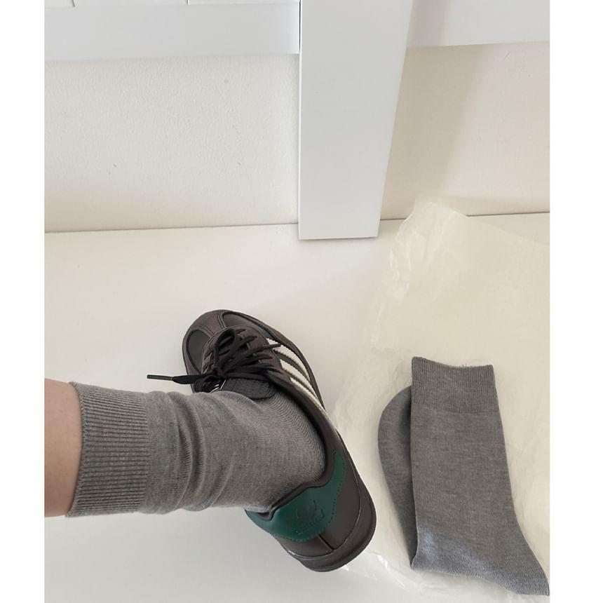 Plain Short Socks Product Image