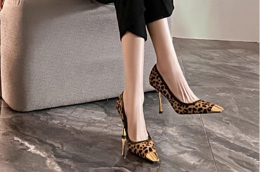 Stiletto Cap Toe Pumps Product Image