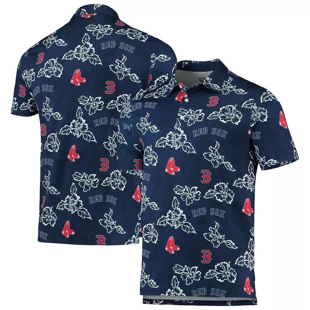 Men's Reyn Spooner Navy Boston Red Sox Performance Polo, Size: XL, Blue Product Image