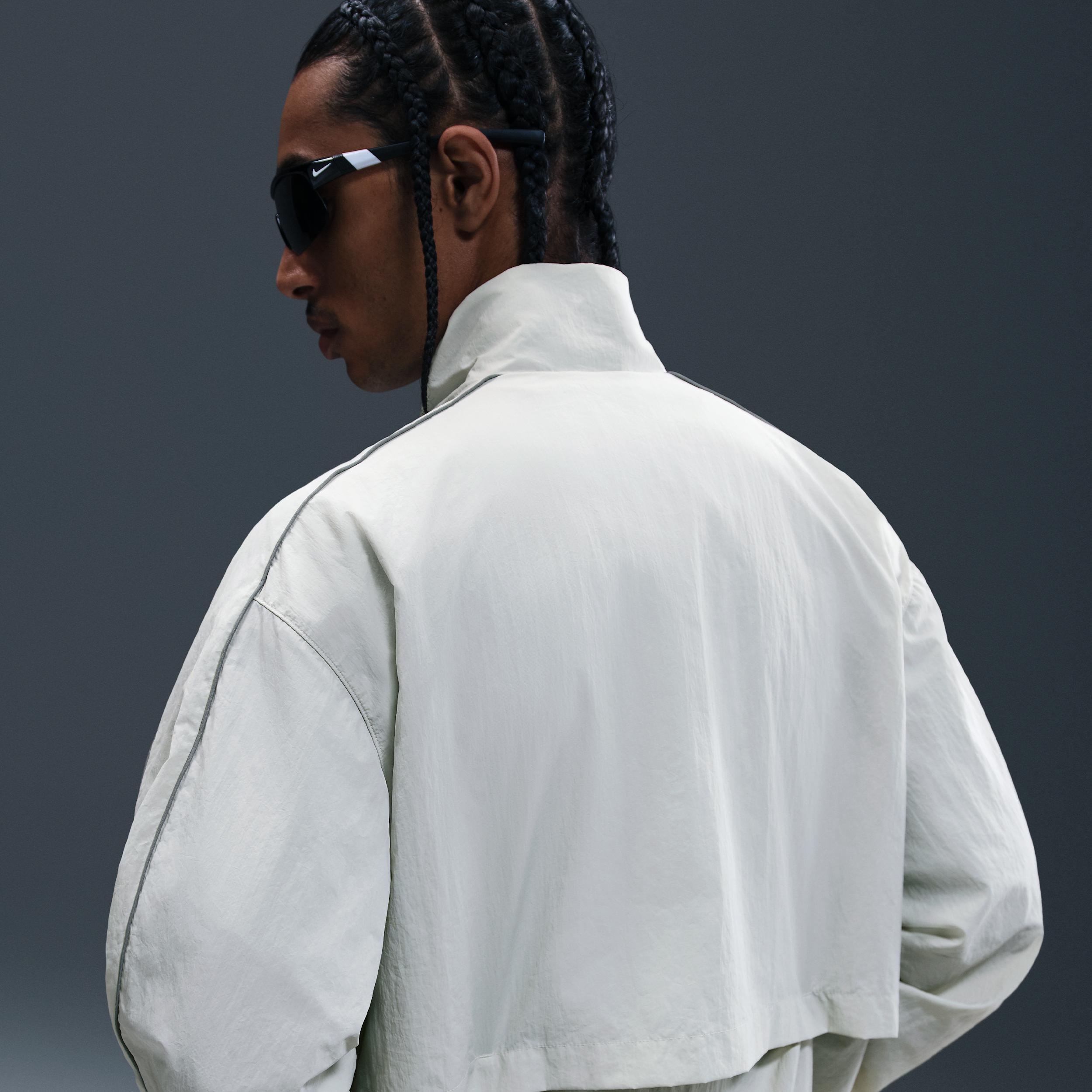 Men's Nike Sportswear Solo Swoosh Woven Track Jacket Product Image