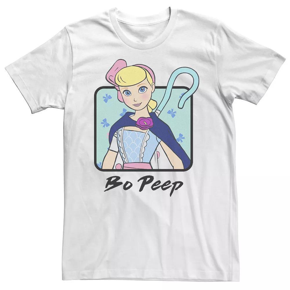Disney / Pixar's Toy Story 4 Bo Peep Men's Colorful Bust Portrait Tee, Size: XL, White Product Image
