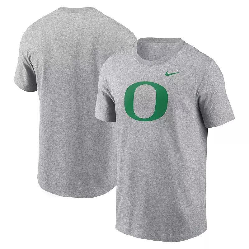 Mens Nike Heather Gray Clemson Tigers Primetime Evergreen Logo T-Shirt Product Image