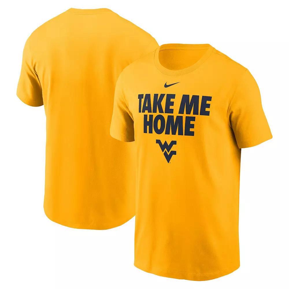 Men's Nike Gold West Virginia Mountaineers Local Ultimate Chant T-Shirt, Size: XL Product Image