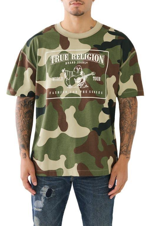 True Religion Mens Short Sleeve Srs Camo T-shirt Product Image