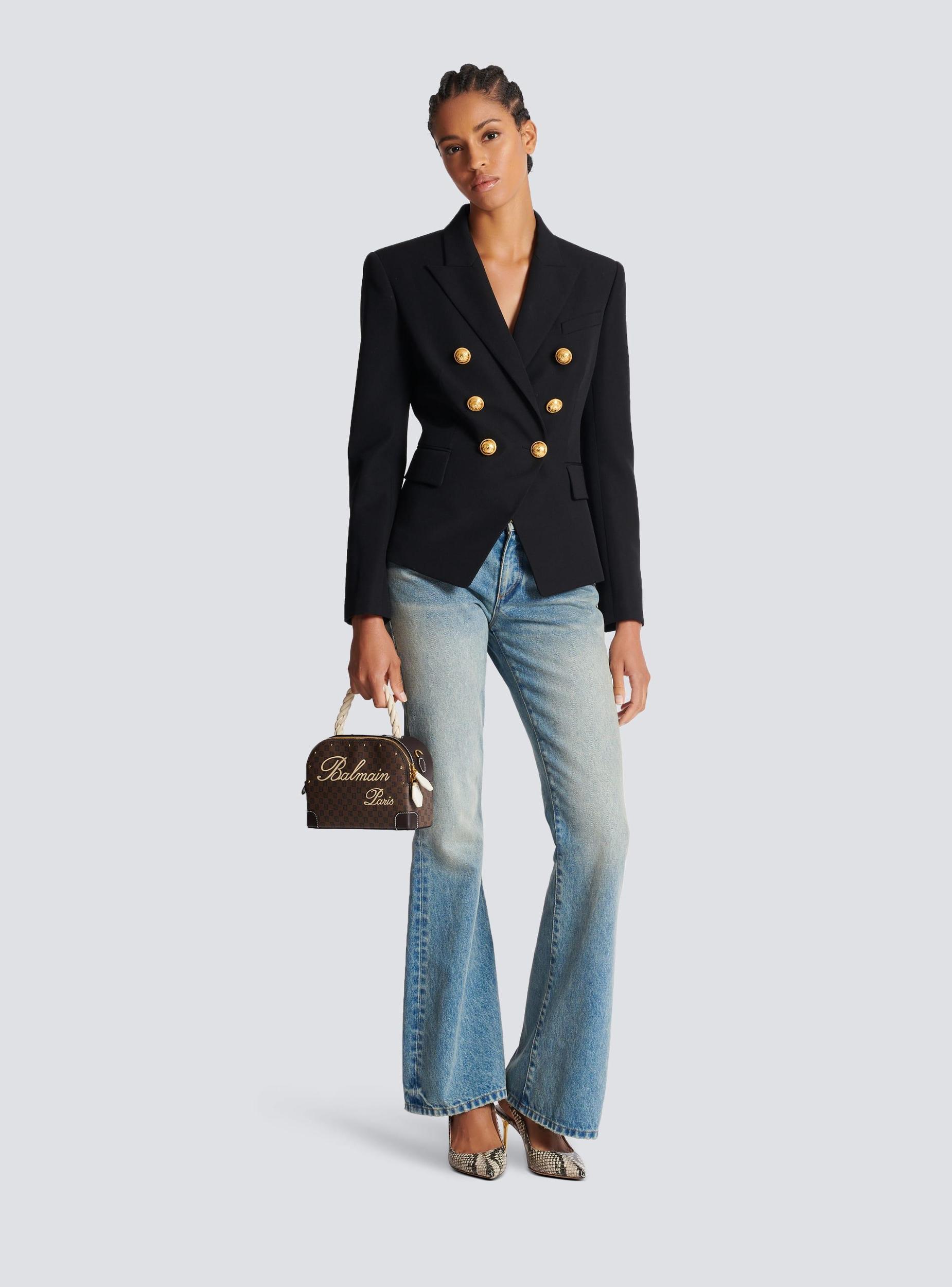 Wool double-breasted jacket Product Image