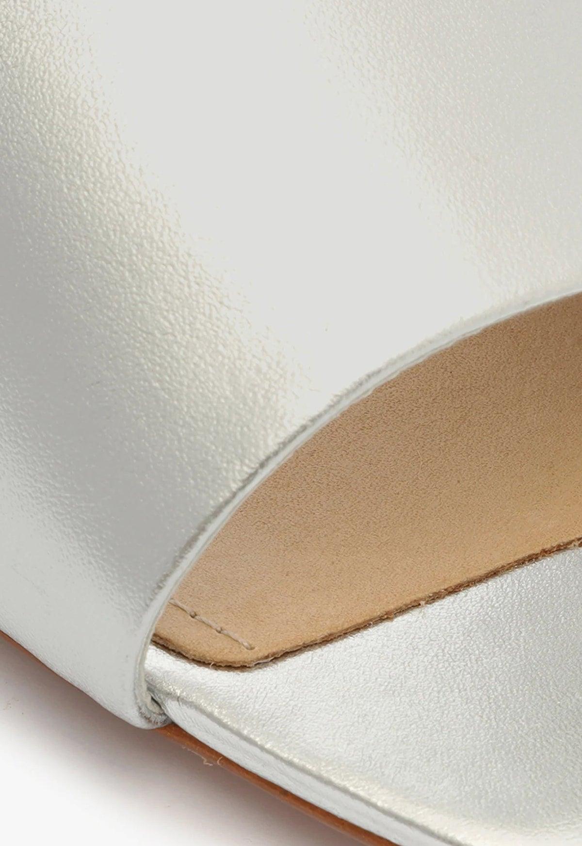 Dethalia Metallic Leather Sandal Product Image