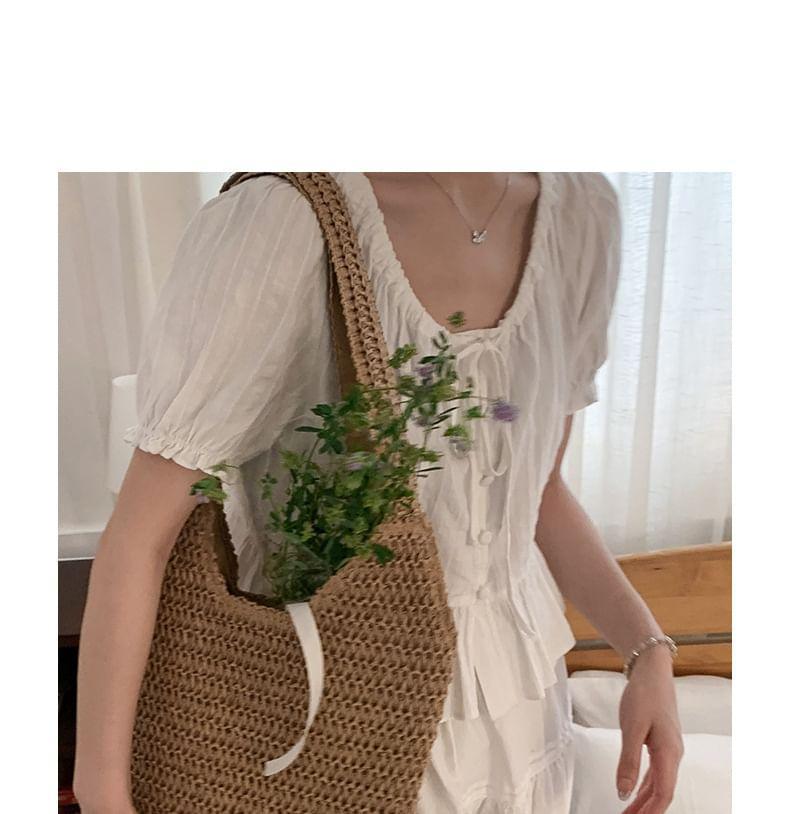 Woven Tote Bag Product Image